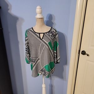 Pink Owl Medium Womens Blouse